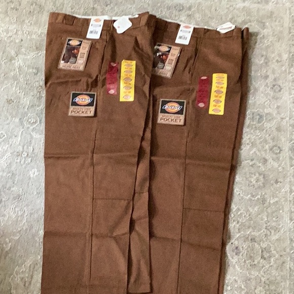 Dickies - Double Knee Work Pants, Loose Fit, New With Tags - Quantity Two, 38x32 - Picture 6 of 16
